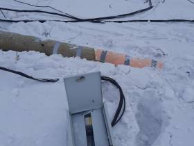 В Якутии самолёт Ан-24 столкнулся с опорой ЛЭП