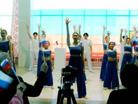 Акцию «Крымская весна. Мы вместе!» провели в Якутске