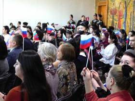 Акцию «Крымская весна. Мы вместе!» провели в Якутске