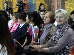 Акцию «Крымская весна. Мы вместе!» провели в Якутске