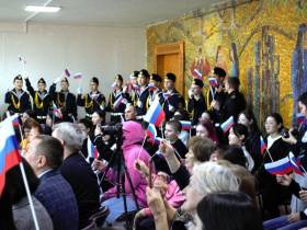 Акцию «Крымская весна. Мы вместе!» провели в Якутске