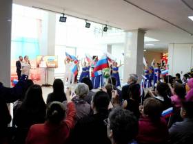 Акцию «Крымская весна. Мы вместе!» провели в Якутске