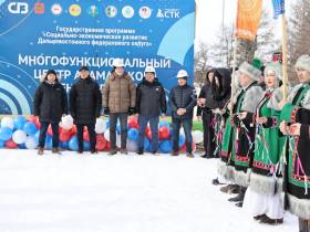 Первую сваю многофункционального центра забили в селе Бясь-Кюель