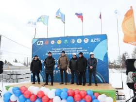 Жители якутского села Бясь-Кюель поблагодарили Владимира Путина и Айсена Николаева