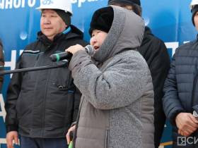 Жители якутского села Бясь-Кюель поблагодарили Владимира Путина и Айсена Николаева