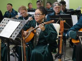 Оркестр национальных инструментов Якутии впервые выступил в Бурятии