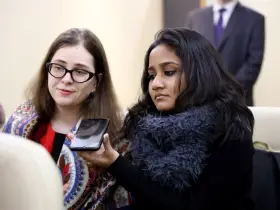 Глава Якутии ответил на вопросы иностранных журналистов