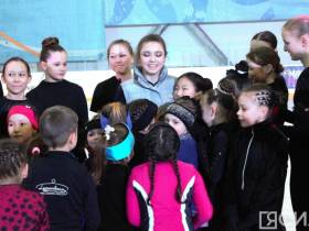 Фигуристка Камила Валиева провела мастер-класс в Якутске