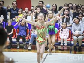 Чемпионка мира Лала Крамаренко выступила на вечере художественной гимнастики в Якутии