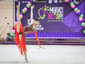 Чемпионка мира Лала Крамаренко выступила на вечере художественной гимнастики в Якутии