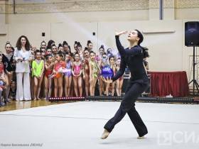 Чемпионка мира Лала Крамаренко выступила на вечере художественной гимнастики в Якутии