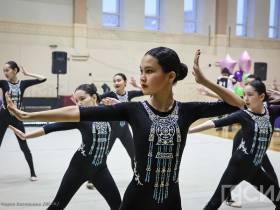 Чемпионка мира Лала Крамаренко выступила на вечере художественной гимнастики в Якутии