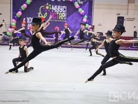 Чемпионка мира Лала Крамаренко выступила на вечере художественной гимнастики в Якутии