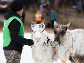 Кормление огня, камлание шамана и гонки на оленях: как эвенки отметили День оленевода
