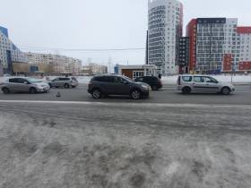 В Якутске по собственной неосторожности в ДТП пострадали два пешехода