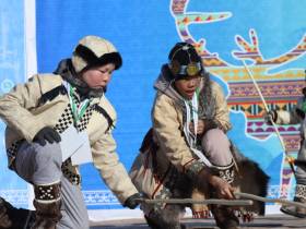 Семья Стручковых из Томпонского района стала лучшей кочевой семьёй Якутии