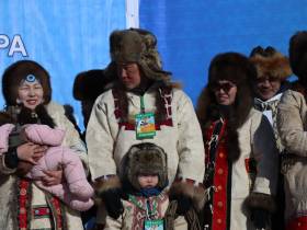 Семья Стручковых из Томпонского района стала лучшей кочевой семьёй Якутии