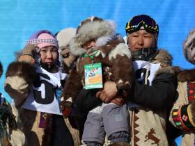 Семья Стручковых из Томпонского района стала лучшей кочевой семьёй Якутии