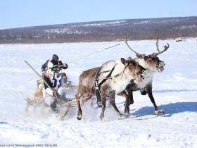 Фото и видео: праздник спорта оленеводов в Эвено-Бытантайском районе Якутии