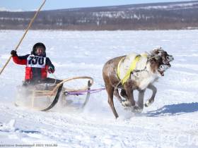 Фото и видео: праздник спорта оленеводов в Эвено-Бытантайском районе Якутии