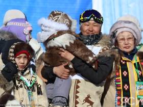 Фото и видео: праздник спорта оленеводов в Эвено-Бытантайском районе Якутии
