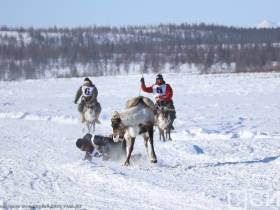 Фото и видео: праздник спорта оленеводов в Эвено-Бытантайском районе Якутии