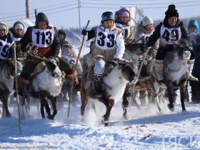 Фото и видео: праздник спорта оленеводов в Эвено-Бытантайском районе Якутии