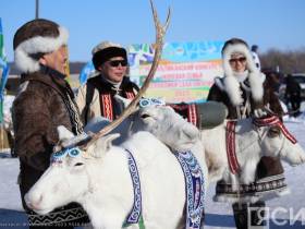Фото и видео: праздник спорта оленеводов в Эвено-Бытантайском районе Якутии