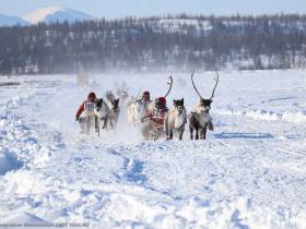 Фото и видео: праздник спорта оленеводов в Эвено-Бытантайском районе Якутии