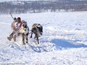 Фото и видео: праздник спорта оленеводов в Эвено-Бытантайском районе Якутии