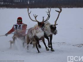 Фото и видео: праздник спорта оленеводов в Эвено-Бытантайском районе Якутии
