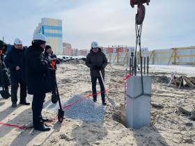 В районе ДСК Якутска началось строительство второй крупнейшей в регионе школы