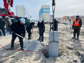 В районе ДСК Якутска началось строительство второй крупнейшей в регионе школы