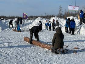 В Таттинском районе начались республиканские соревнования отцов и сыновей