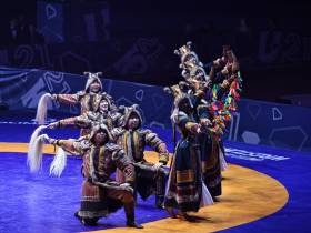 Торжественное открытие первенства России по вольной борьбе состоялось в Якутске