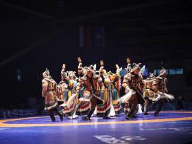 Торжественное открытие первенства России по вольной борьбе состоялось в Якутске