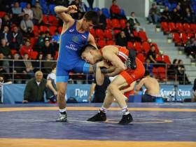 Два борца из Якутии вышли в полуфинал первенства России по вольной борьбе