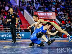 В Якутске определены медалисты по шести весовым категориям первенства России по вольной борьбе