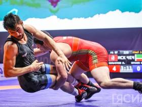 В Якутске определены медалисты по шести весовым категориям первенства России по вольной борьбе