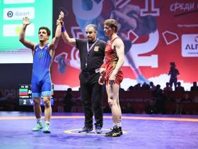 В Якутске определены медалисты по шести весовым категориям первенства России по вольной борьбе