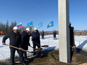 В посёлке Батагай началось строительство водоочистной станции