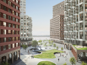 Вид на Лену с 25 этажа: каким будет новый микрорайон «Lena Pillars» в Якутске