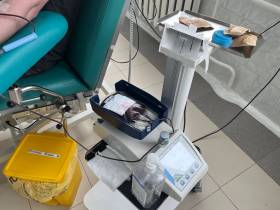 Более ста членов и сторонников «Единой России» в Якутии поддержали акцию по сдаче донорской крови