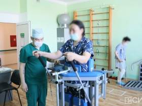 Новое оборудование поступило в отделение медицинской реабилитации Республиканской больницы № 2