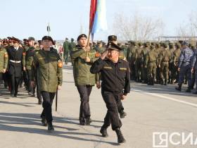 Фото и видео: в Якутске прошла репетиция парада Победы