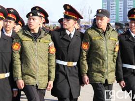 Фото и видео: в Якутске прошла репетиция парада Победы