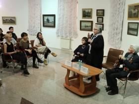 В Якутске прошла творческая встреча, посвящённая 100-летию художника Льва Габышева