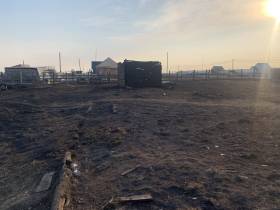 К крупному пожару привёл пал сухой травы в Якутии