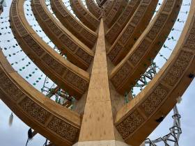 На строительство объектов Ысыаха Олонхо-2023 привлекли мастеров из районов Якутии