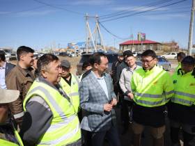 Айсен Николаев сегодня провел объезд Якутска